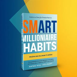 Create a book cover for 'SMART Millionaire Habits', which is the second part of the 'SMART Habits' series