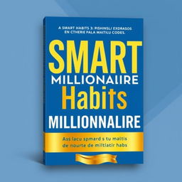 Create a book cover for 'SMART Millionaire Habits', which is the second part of the 'SMART Habits' series