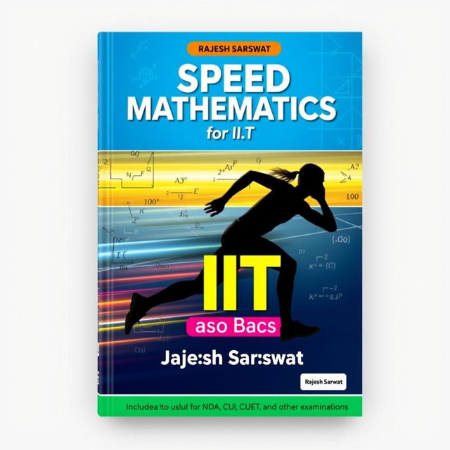 Book cover for 'Speed Mathematics for IIT' by Rajesh Sarswat