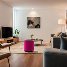 The 'Dora Sound' is a sleek and modern smart speaker designed to turn your home into a connected haven