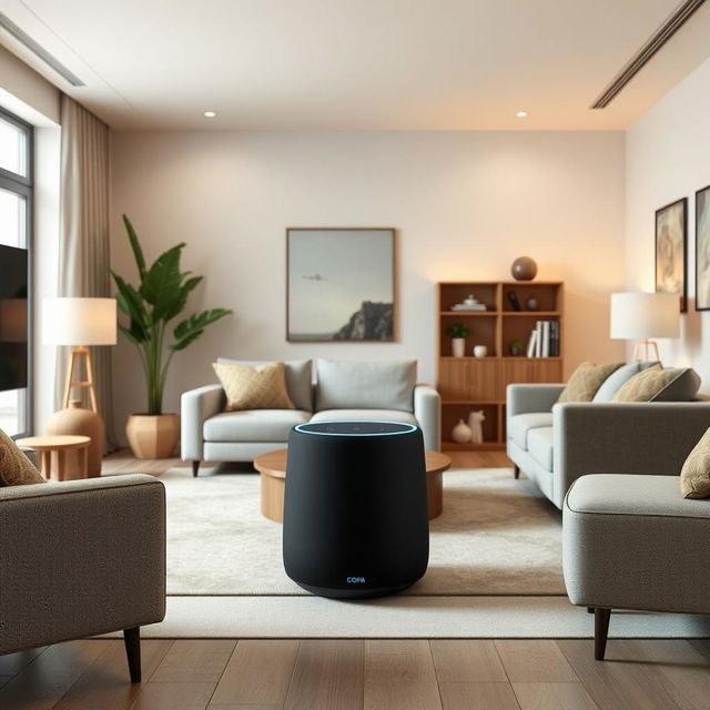 The 'Dora Sound' is an intelligent smart speaker designed to transform your home into a seamless connected environment