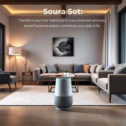 The 'Dora Sound' is a smart speaker designed to transform your home into a true connected sanctuary