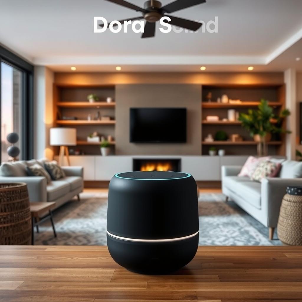 The 'Dora Sound' is a smart speaker that will transform your home into a true connected oasis