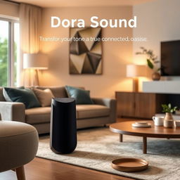 The 'Dora Sound' is a smart speaker that will transform your home into a true connected oasis