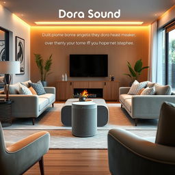 The 'Dora Sound' is a smart speaker that will transform your home into a true connected oasis