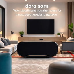 The 'Dora Sound' is an intelligent speaker that promises to transform your home into a true connected sanctuary