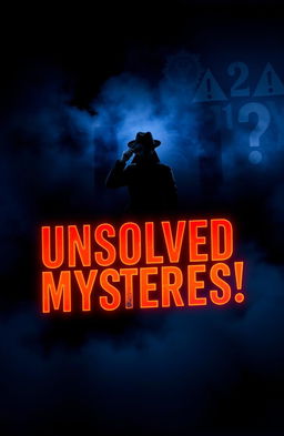 A captivating YouTube thumbnail showcasing the theme of unsolved mysteries