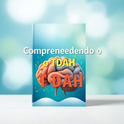 A captivating eBook cover for 'Compreendendo o TDAH', featuring a vibrant and welcoming design