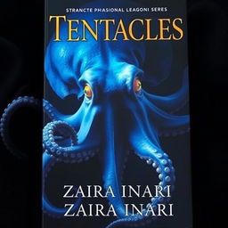 A captivating book cover featuring half of a massive octopus's body, set against a dark, mysterious background