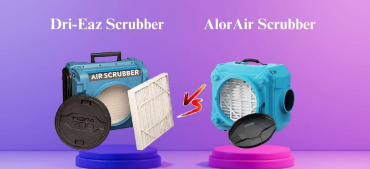 Find your perfect air scrubber match! Let’s explore your needs to determine whether Dri-Eaz or AlorAir is the right fit for your air purification requirements.