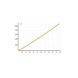 A simple Excel-style graph on a clean white background, featuring a line graph that hovers at 50% on the Y-axis with a very sharp step function increase that escalates dramatically to 90%