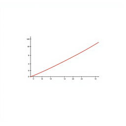 A simple Excel-style graph on a clean white background, featuring a line graph that hovers at 50% on the Y-axis with a very sharp step function increase that escalates dramatically to 90%