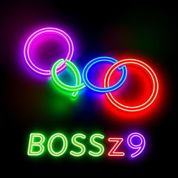 The Olympic symbol made up of five interlocking rings, prominently displayed in vibrant colors