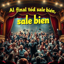 A movie poster for a film titled 'Al final todo sale bien'