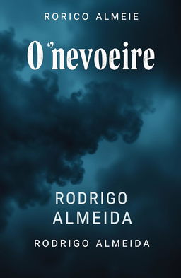 A chilling and atmospheric book cover featuring a dense, eerie fog in the background