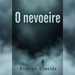 A terrifying and spooky book cover featuring a thick layer of ominous fog enveloping the scene
