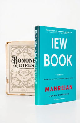 A visually striking image showcasing two book covers side by side for comparison