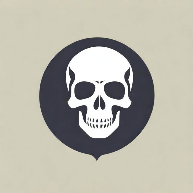 A detailed and impactful icon featuring a skull, reminiscent of the prestige icons in Call of Duty.