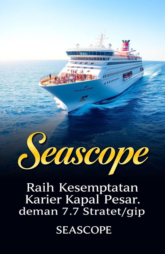 A high-quality promotional poster for a product called "Seascope"