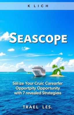 A visually appealing ebook cover design for 'Seascope', showcasing the title prominently