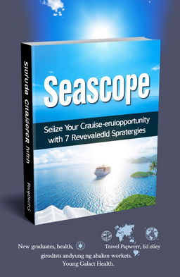 A visually appealing ebook cover design for 'Seascope', showcasing the title prominently