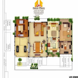 Create a detailed floor plan of a 1580 square feet house accommodating two car parks, drawing area, guest room, common washroom, kitchen, dining area, master bedroom with an attached washroom, and a utility area.