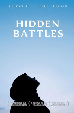 A silhouette of a woman wearing a hijab gazing up at the sky, representing hope and resilience in the face of challenges