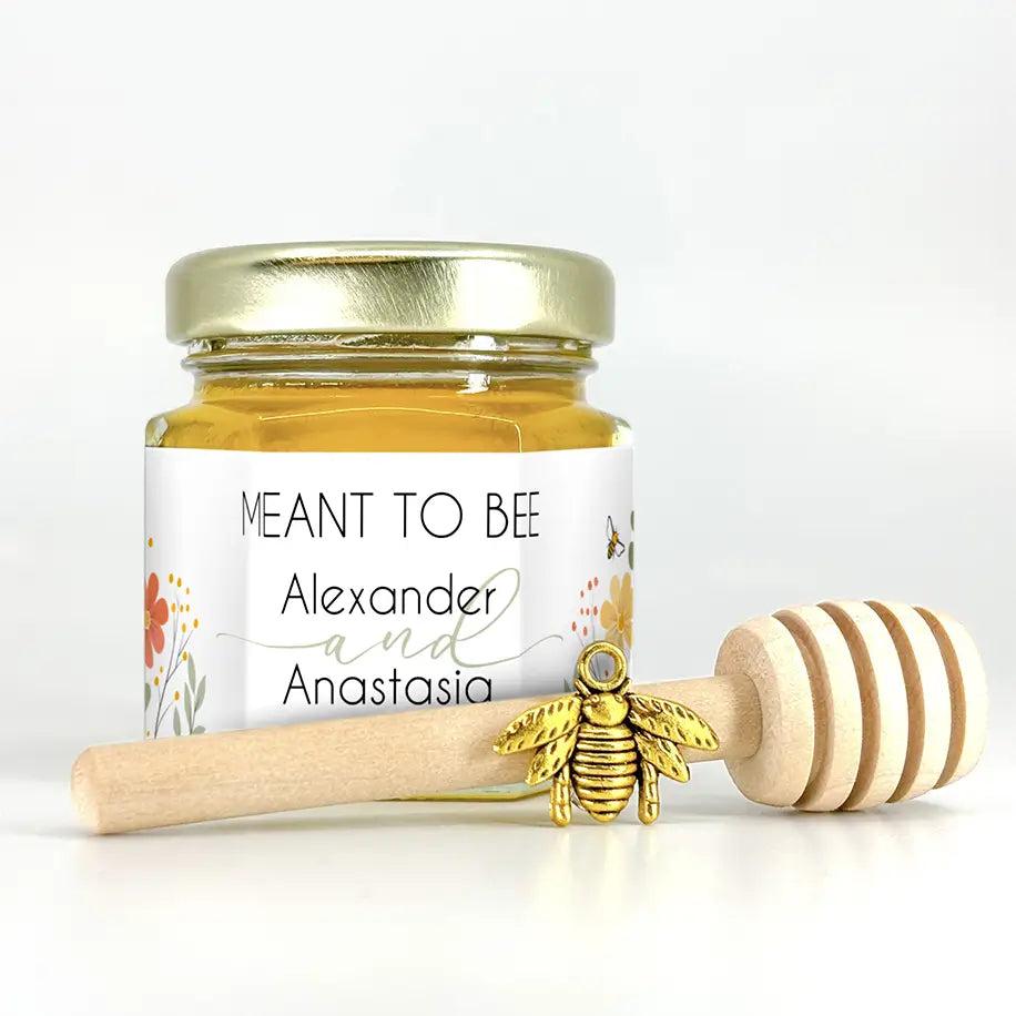 Say 'I do' to sweet memories! Answer a few simple questions to discover the perfect honey jar favor that will add a touch of love to your special day.