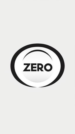 Minimalistic logo for 'Zero Traction', a satire group. Black and white typography with 'Zero' in black and 'Traction' in white. The 'O' in 'Zero' replaced with a red skidding tire mark extending beyond the word on a clean white background.