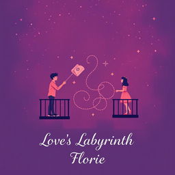 A captivating book cover for a Wattpad story, featuring a color theme inspired by the night sky in soft shades of pink