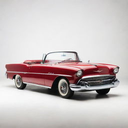 A high-definition and well-lit image of a classic vintage car, positioned against a clean, white background.