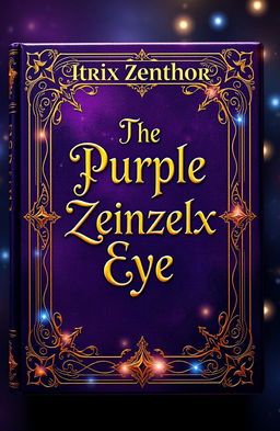 A beautifully designed book cover featuring the title 'Itrix Zenthor' in small elegant font at the top