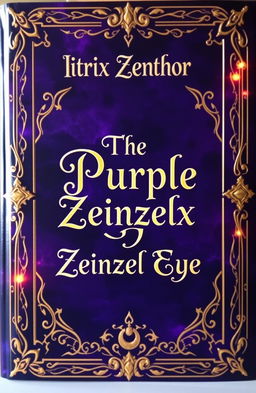 A beautifully designed book cover featuring the title 'Itrix Zenthor' in small elegant font at the top