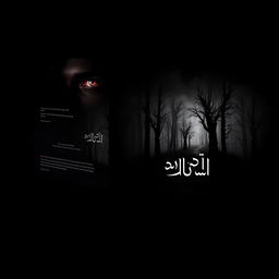 A book cover design predominantly in black, featuring subtle cloud patterns to add depth and atmosphere
