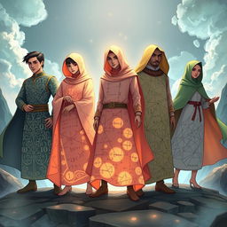 In the enchanting realm of Bilangan, where numbers dance and formulas sing, five distinct algorithms emerge: Algoritma, Aritmetika, Statistik, Geometri, and Kriptografi