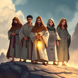 In the mystical land of Bilangan, where numbers dance and formulas sing, five distinct algorithms embark on a heroic journey to confront the evil virus named Chaos
