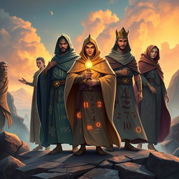 In the enchanting land of Bilangan, where numbers dance and formulas sing, five unique algorithms embark on a crucial mission to combat the evil virus Chaos