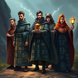 In the enchanting land of Bilangan, where numbers dance and formulas sing, five unique algorithms embark on a crucial mission to combat the evil virus Chaos