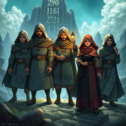 In the enchanting realm of Bilangan, where numbers dance and formulas sing, five unique algorithms embark on a crucial quest to defeat the malicious virus known as Chaos