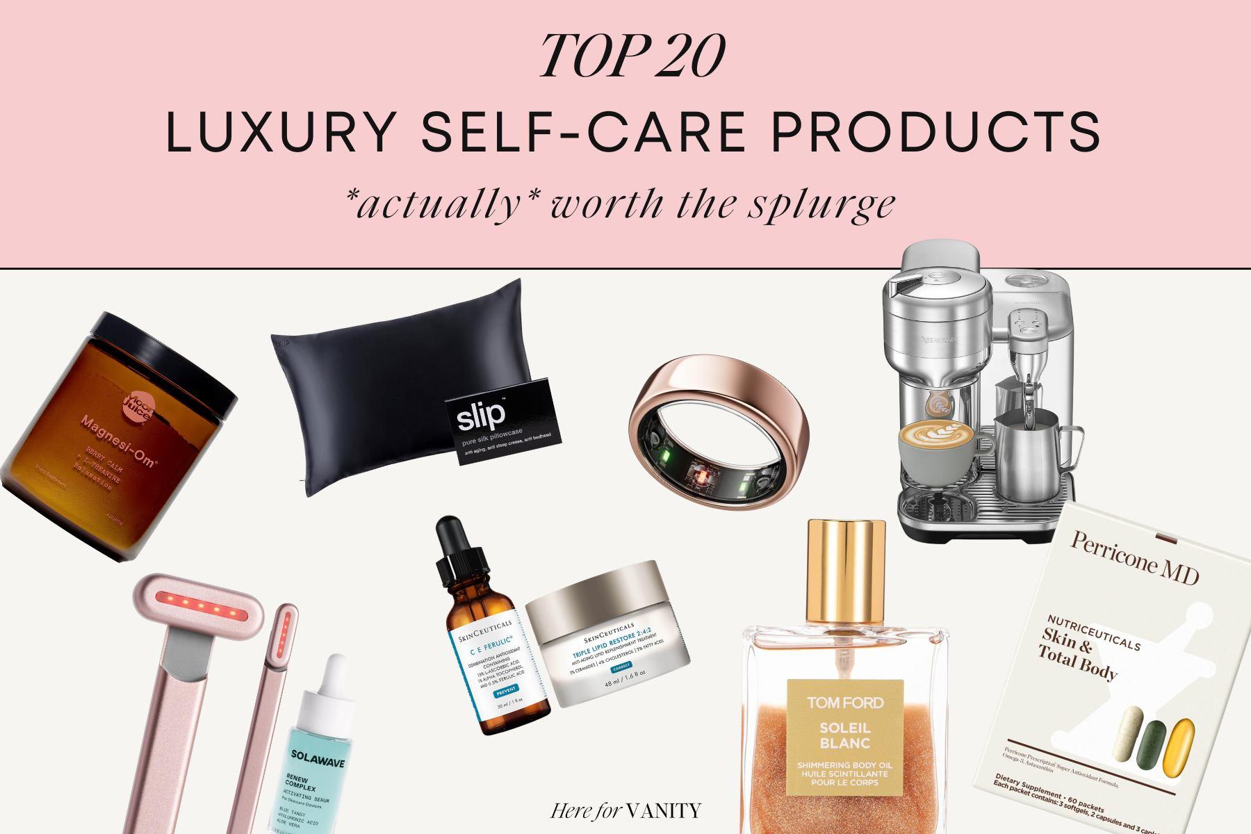 Indulge yourself and find the luxury self-care product that resonates with your personal style and wellness routine! Let's elevate your self-care game!