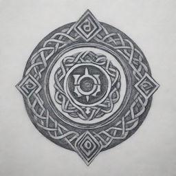 Forearm tattoo design based on the 'Sleep Token' band, weaving together elements of their logo, musical style, and album artwork