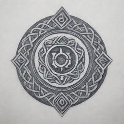 Forearm tattoo design based on the 'Sleep Token' band, weaving together elements of their logo, musical style, and album artwork