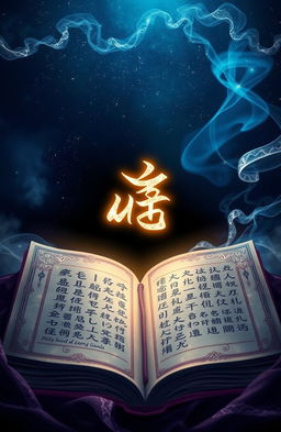 A mystical book cover for a novel titled 'रूह', which translates to 'Soul' in English