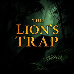 Cover image for a story titled 'The Lion's Trap', featuring a mysterious and eerie atmosphere