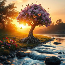 A captivating representation of personal growth and self-esteem without depicting a person