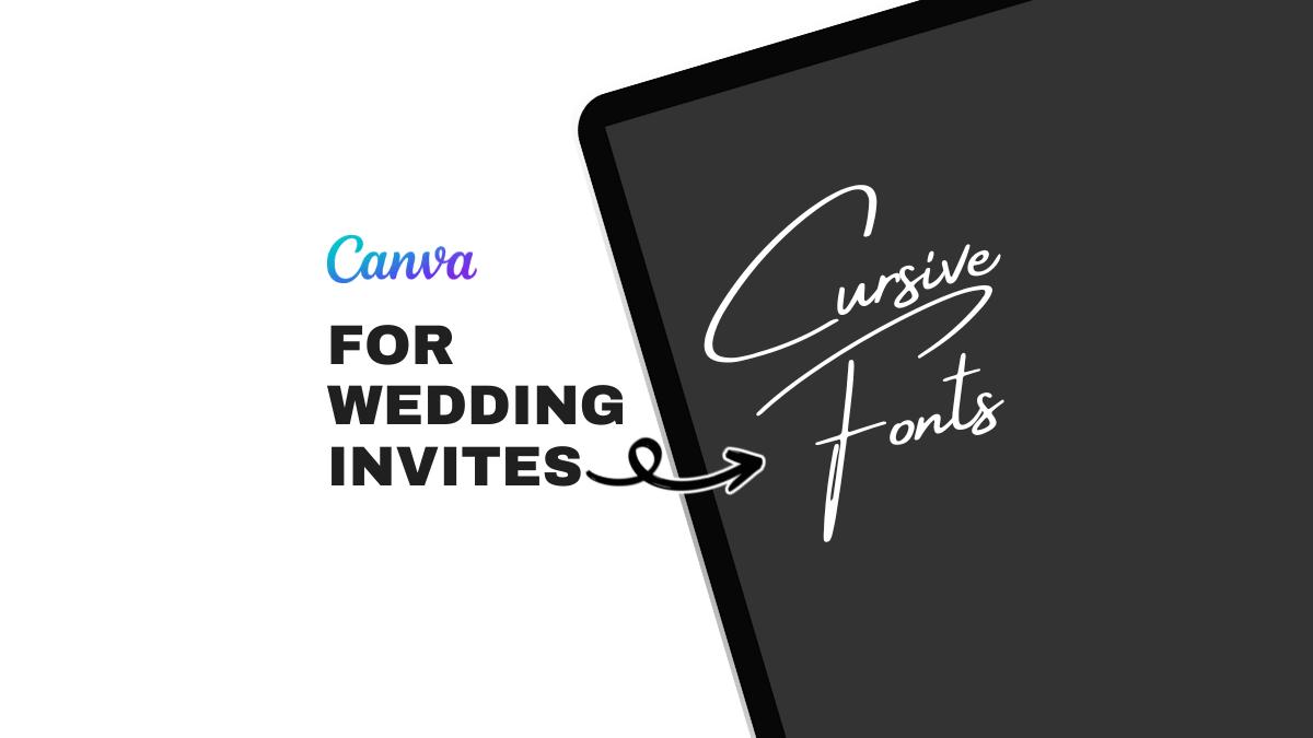 Discover which Canva cursive font aligns perfectly with your wedding invitation style! Take this quiz to narrow down your options based on your personal aesthetic.