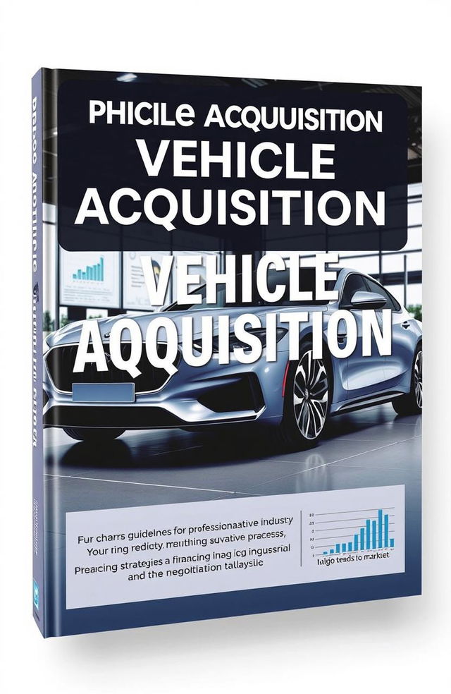 A comprehensive vehicle acquisition manual, designed for professionals in the automotive industry, featuring detailed guidelines on purchasing processes, procurement strategies, financing options, and negotiation tactics