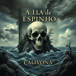 Uma capa de livro envolvente para 'A Ilha de Espinhos'