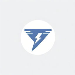 Design an electric and compelling logo that incorporates the letter 'V' and a lightning bolt. The logo should evoke power, speed, and energy.