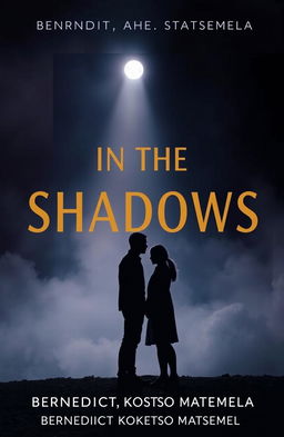 A book cover for 'Love in the Shadows' by Bernedict Koketso Matsemela